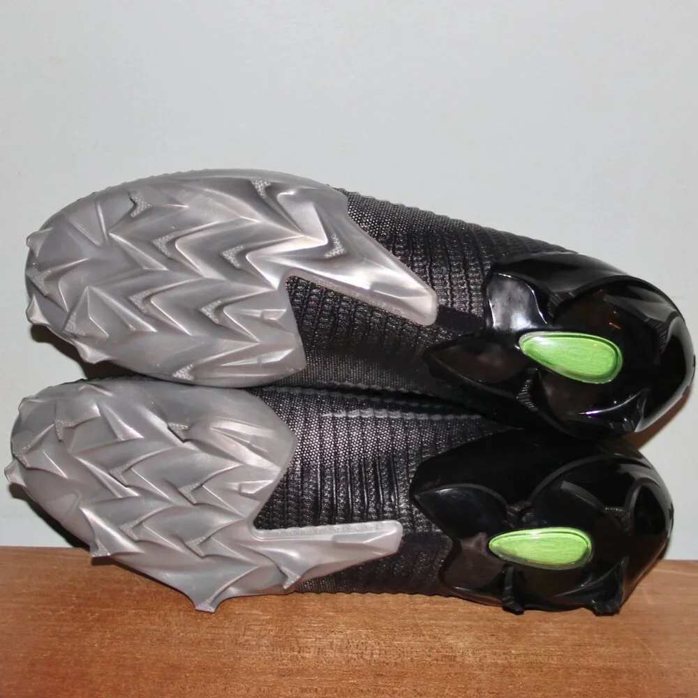 Under Armour Blur Pro Football Cleats Men 13 Black Metallic Silver
